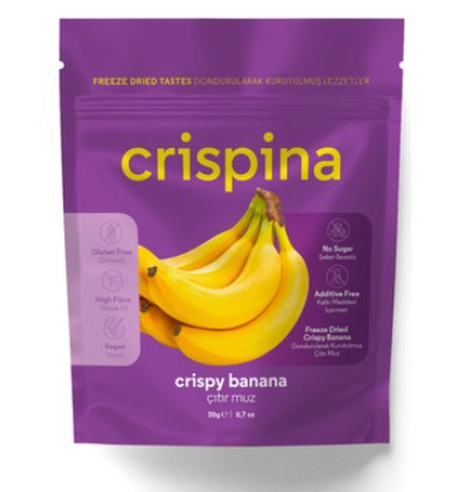 CRISPİNA FREEZE DRİED MUZ 20 GR